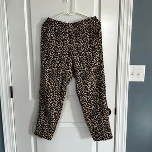 JCrew Jamie Pant - leopard print